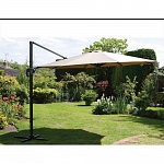 Садовый зонт   Garden Way RIO, цвет кремовый, диаметр 3,5м